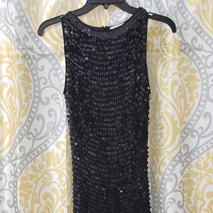 ❤Black Sequined Evening Gown❤